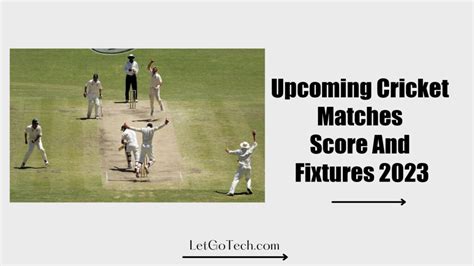 UPCOMING Cricket Score .
